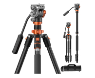 K&F Concept Video K234A7 z głowicą FH-03 - 1550434 - zdjęcie 2